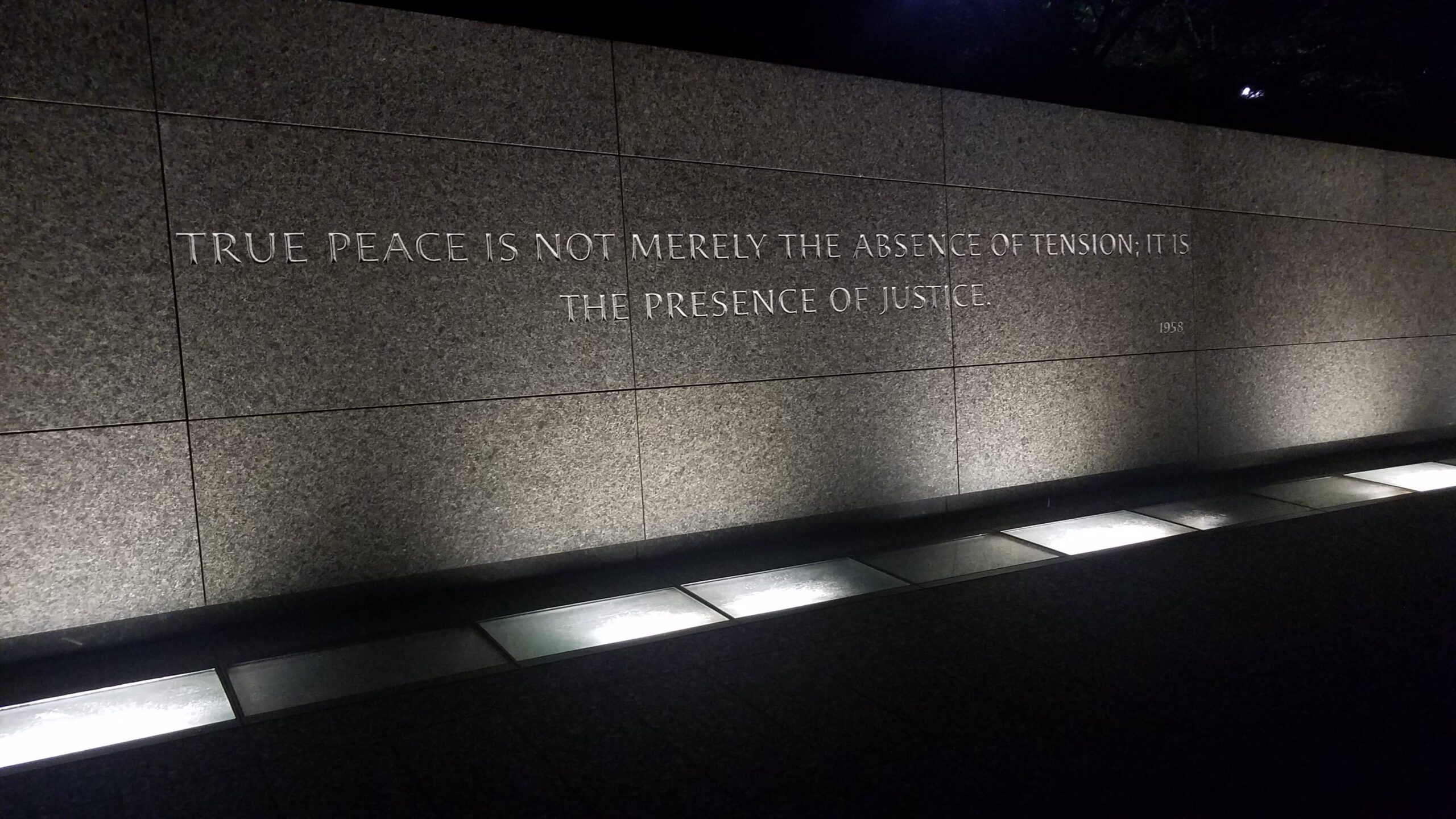 MLK JR Memorial. One of the best things to do in Washington DC