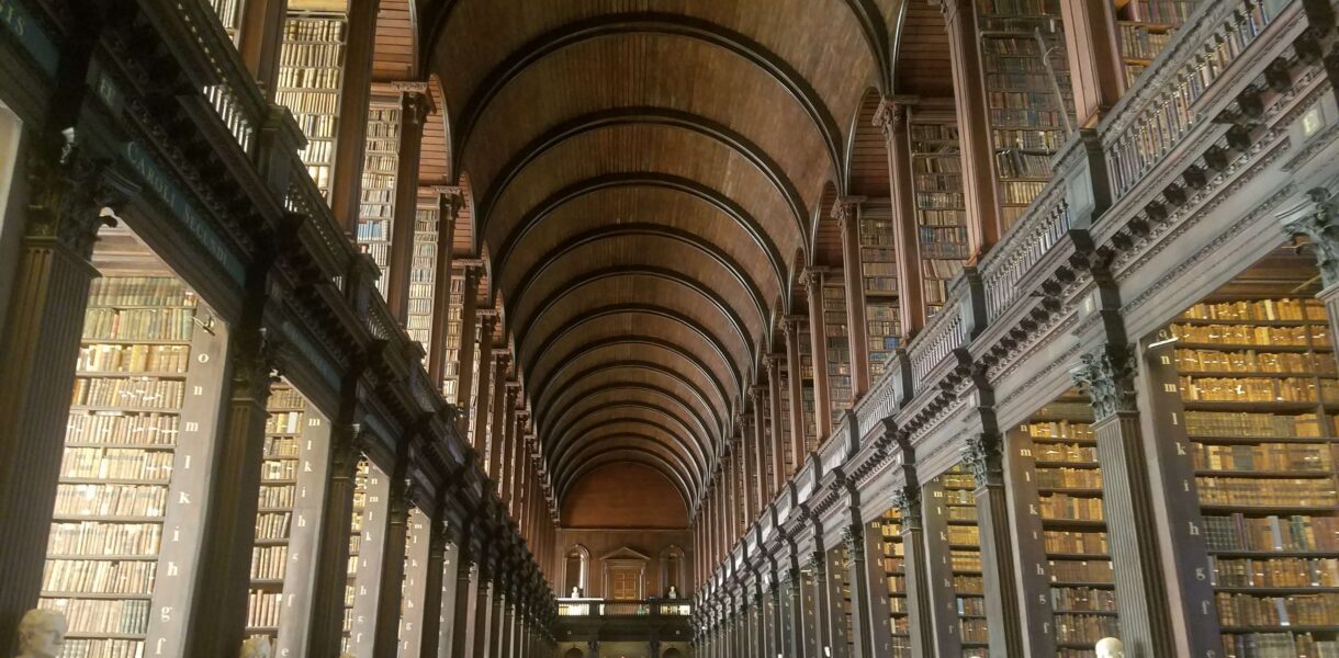 The Library in Trinity College is a must do when in Dublin for four days.