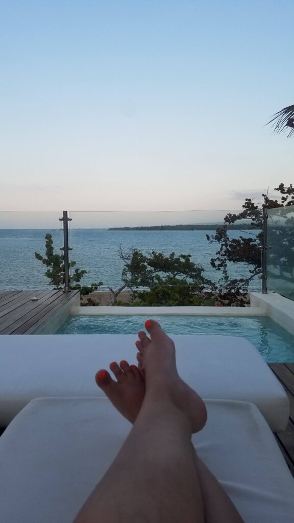 Another shot of the rooftop pool at Casa Colonial Beach and Spa.