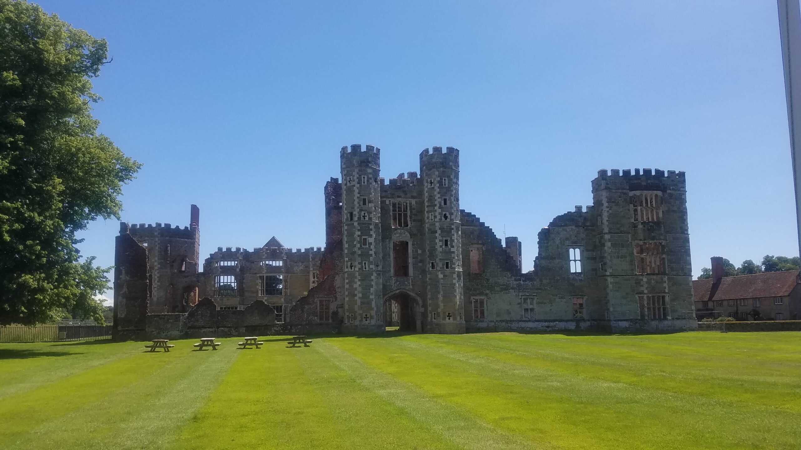 One of the best things to do in South Downs National Park. Visit the Cowdray Heritage Ruins in Midhurst