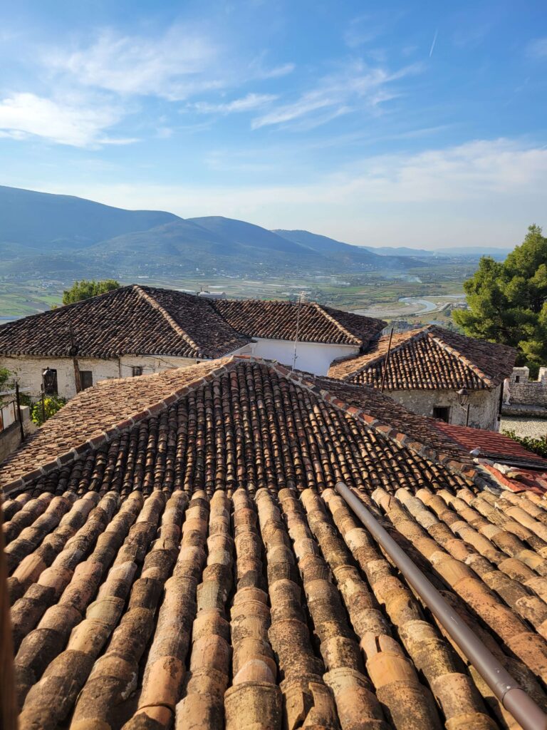 View of Berat, Albania. Learn more with Pragmatic Travelers. 