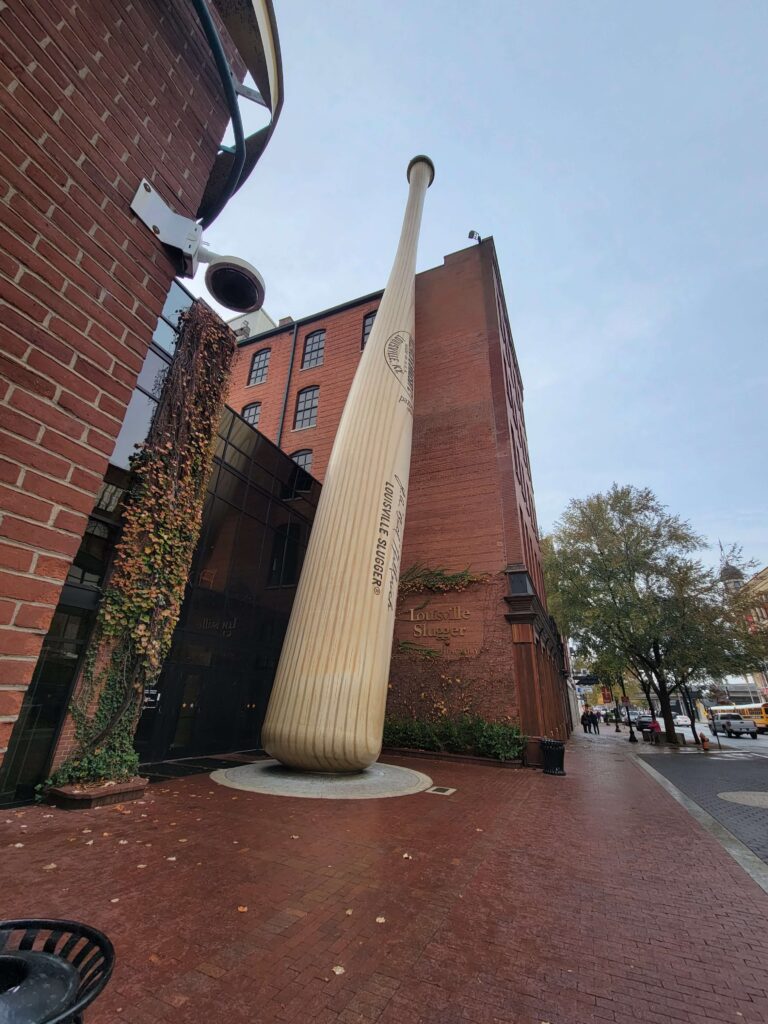 Louisville Slugger Museum is a great thing to do on the Bourbon Trail. 