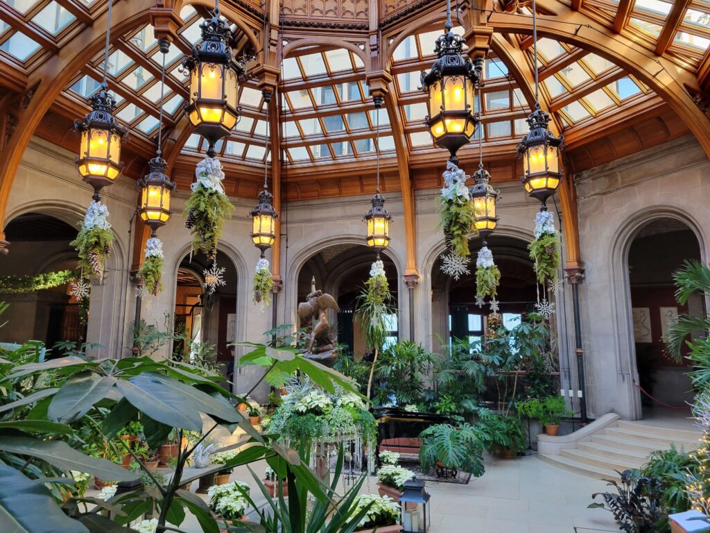 The Biltmore Estate is a great place to visit in Asheville, NC.