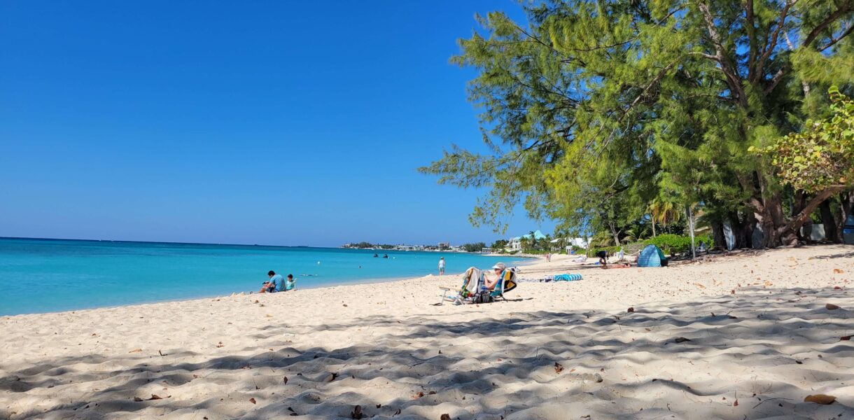 A wonderful budget friendly day at Cemetery Beach in the Cayman Islands.