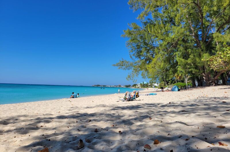 A wonderful budget friendly day at Cemetery Beach in the Cayman Islands.