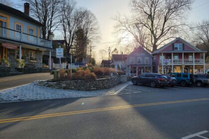 A view of the main street in Chester, CT.
