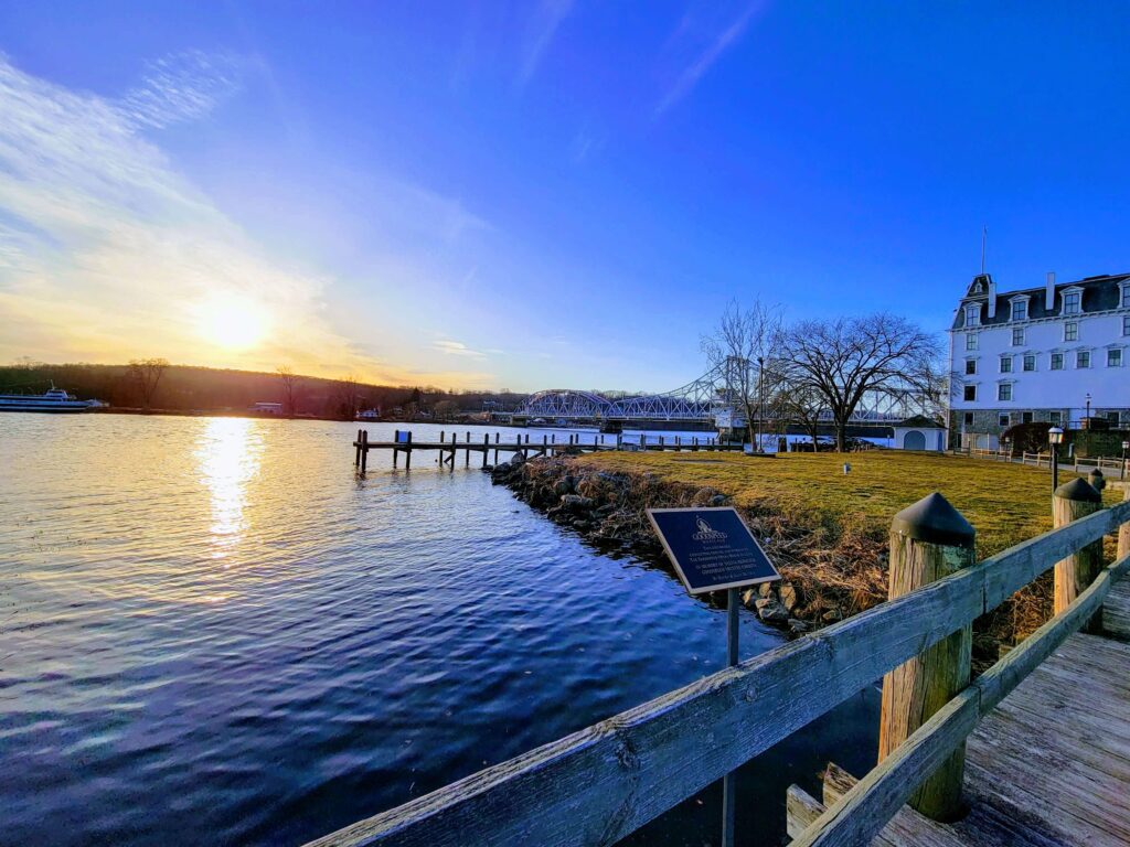 The gorgeous Goodspeed Opera House is one of the best things to do in Chester. 