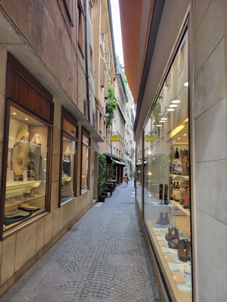 One of the best things to do in Treviso is to go shopping.