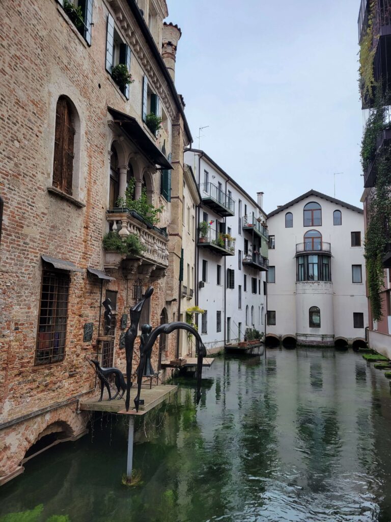 The canals are one of the best things to do in Treviso.