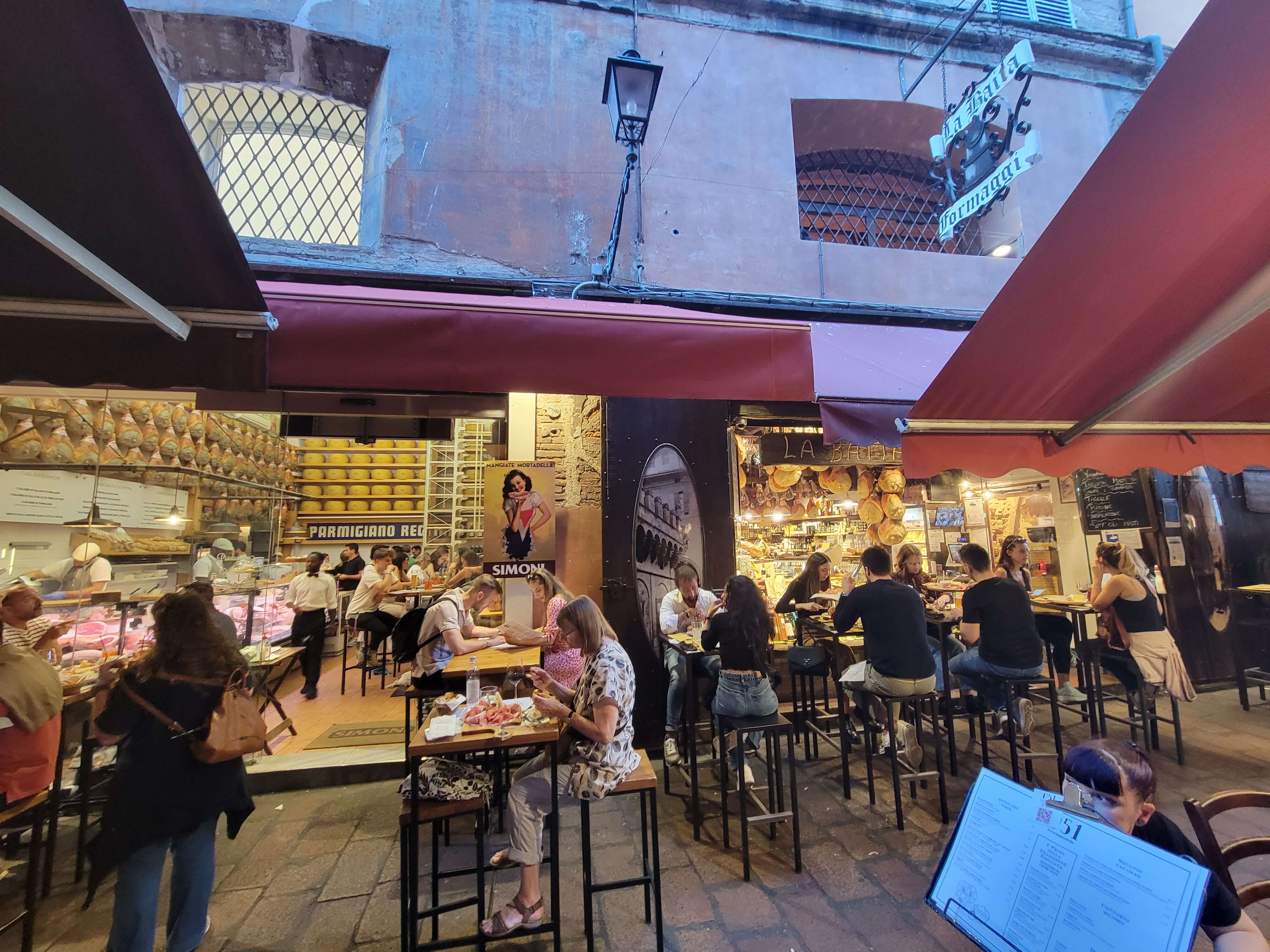 One of the best things to do in Bologna: Eat your way down Via Drapperie 