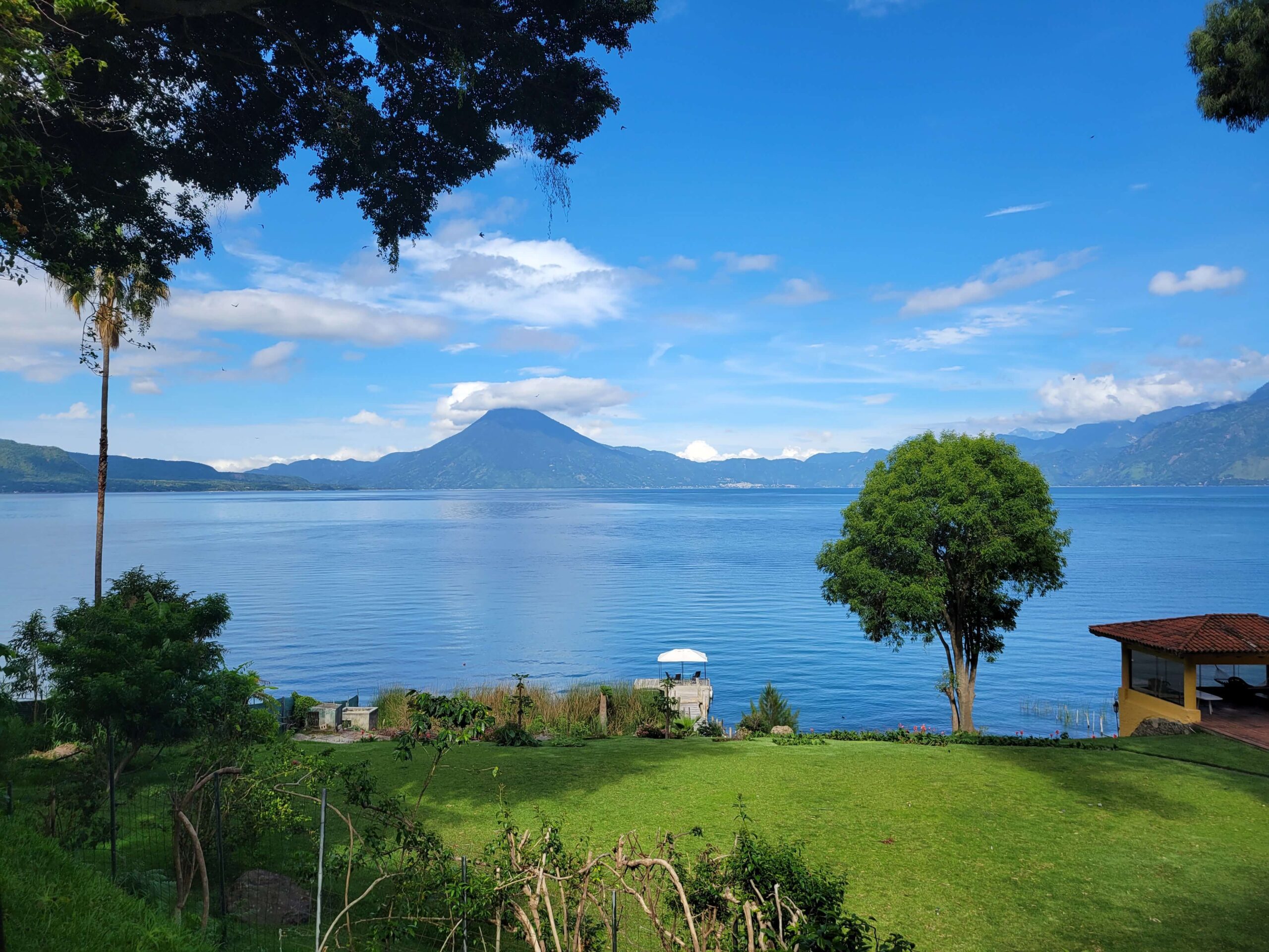 3 Days in Lake Atitlan: View from Airbnb