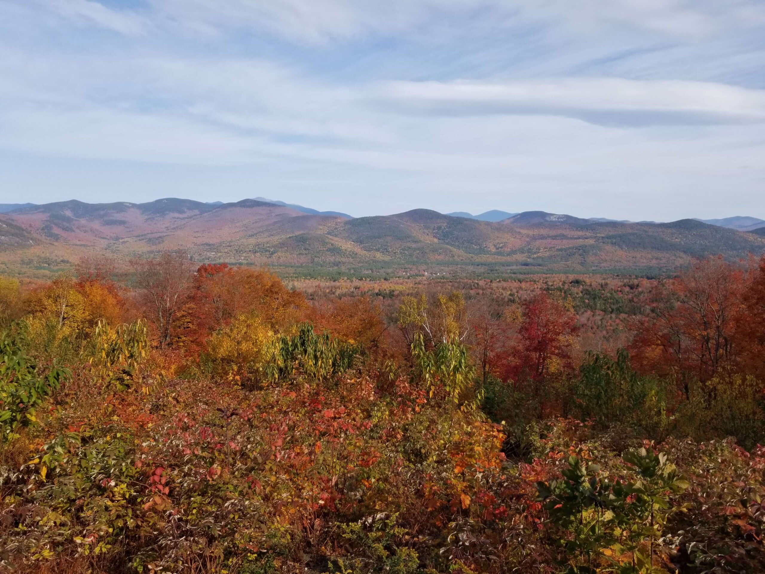 Best Fall Foliage Stops in White Mountains of NH: Bear Notch Road