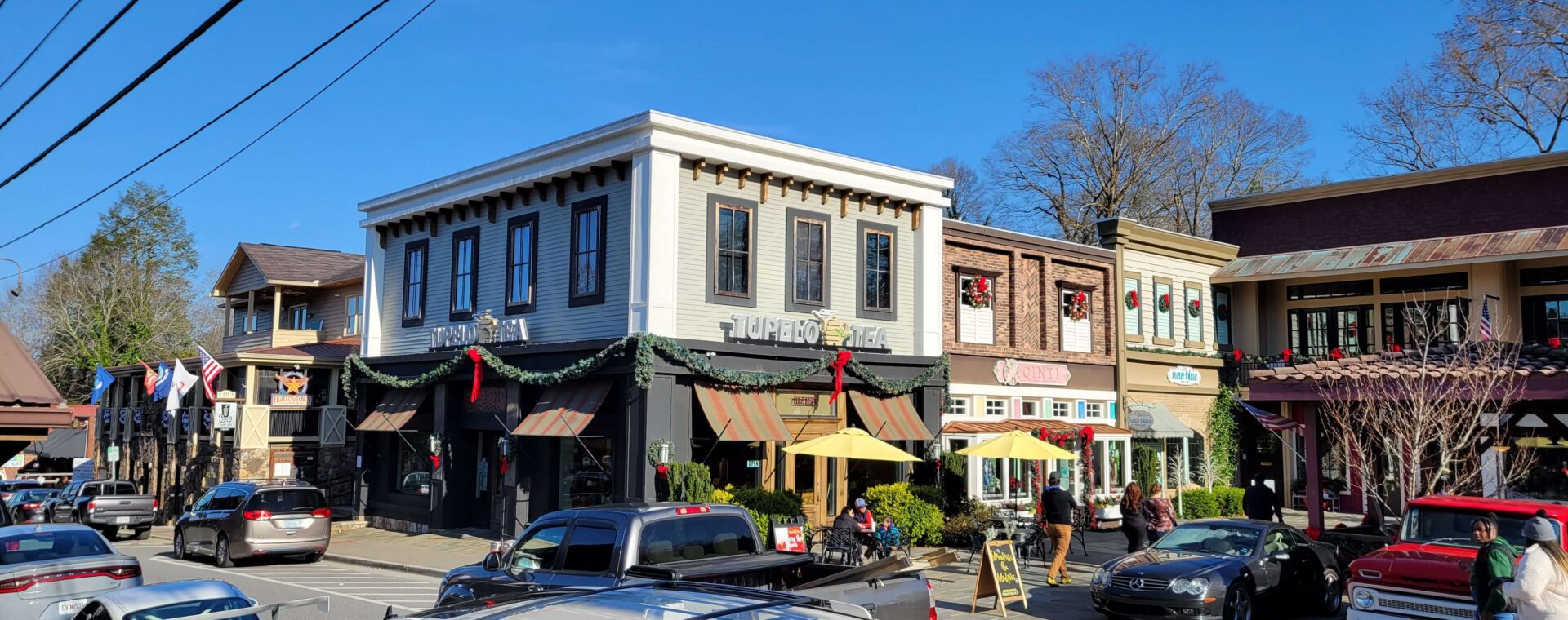Getting lost on the main street is a great thing to do on your day trip to Blue Ridge, GA.