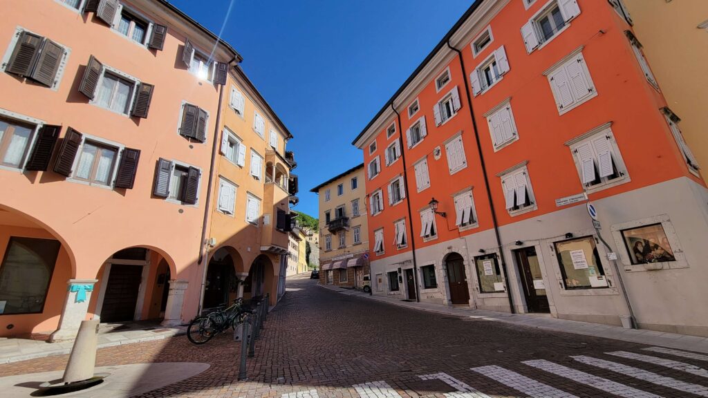 Wander the colorful streets of Gorizia, Italy.