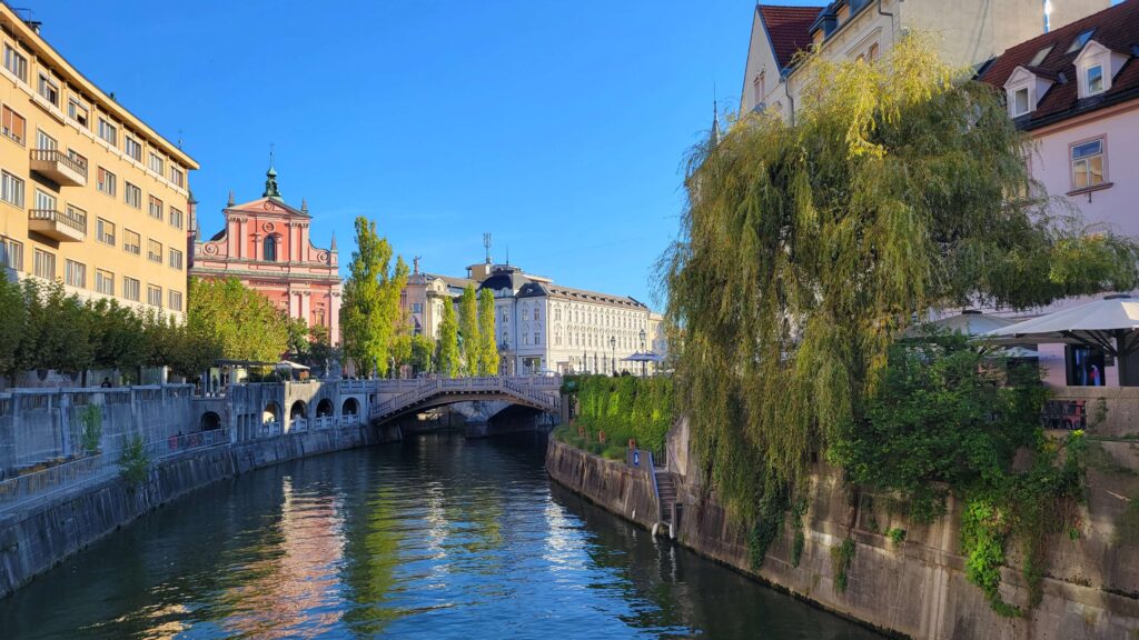 Church in Ljubljana, Slovenia