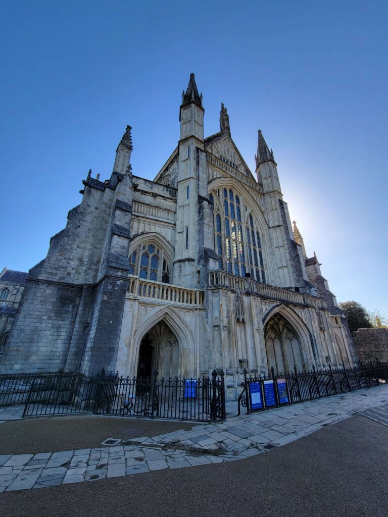 Winchester Cathedral is one of the best places to visit in Winchester, England.